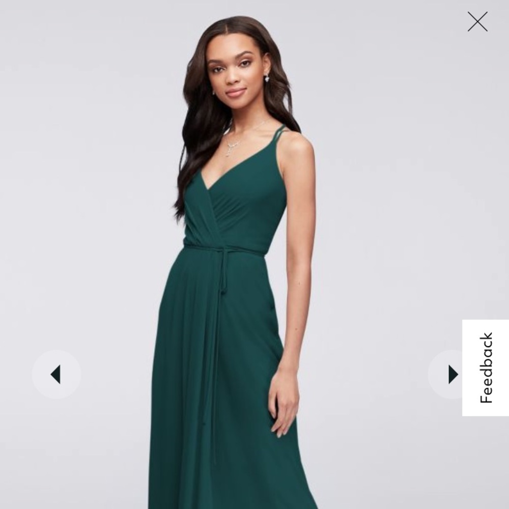 David’s bridal Georgette bridesmaid dress NWT